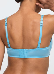 Tom Azure Delight Padded Balcony Bra