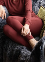 Cozy Winery Banded Joggers