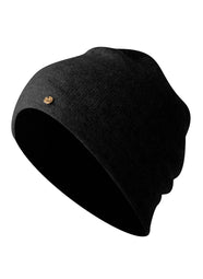 Luxe Knit Black Beanie
