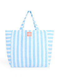 El Eliseo Blue Stripe Beach Bag