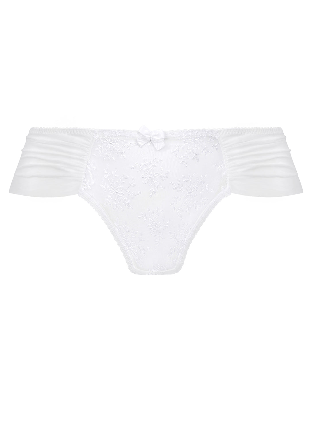 Charlotte White Thong