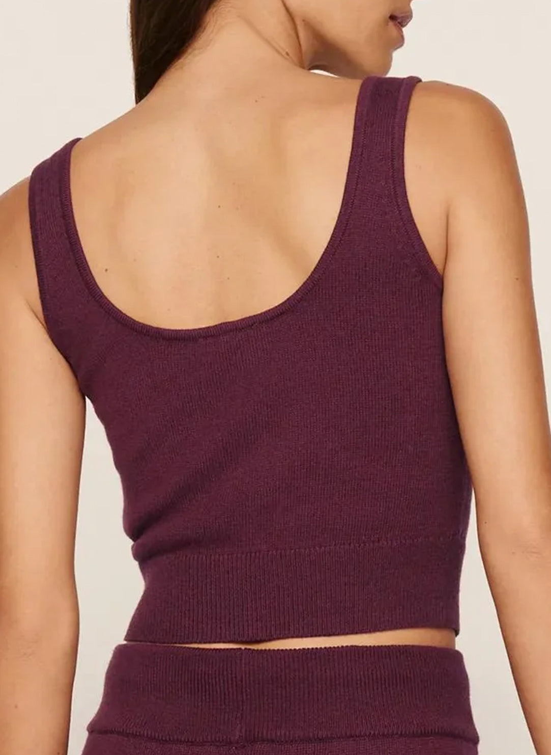 Recycled Sweater Wildberry Sweater Tank