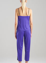 Enchant Blue Velvet Cami Pant Set