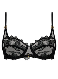 Desir Et Volupte Black Demi Cup Bra