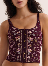 Midnight Opera Secret Purple Corset