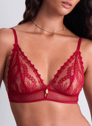 Mystery of Love Cherry Non Wire Triangle Bra