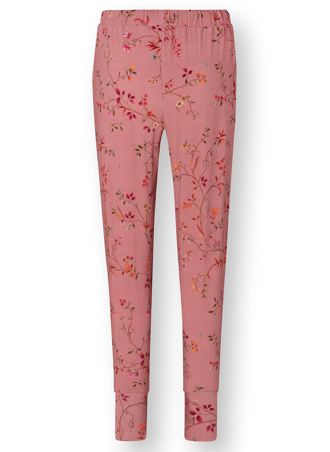 Delhi Dreams Pink Bobien Cuffed Pajama Pant