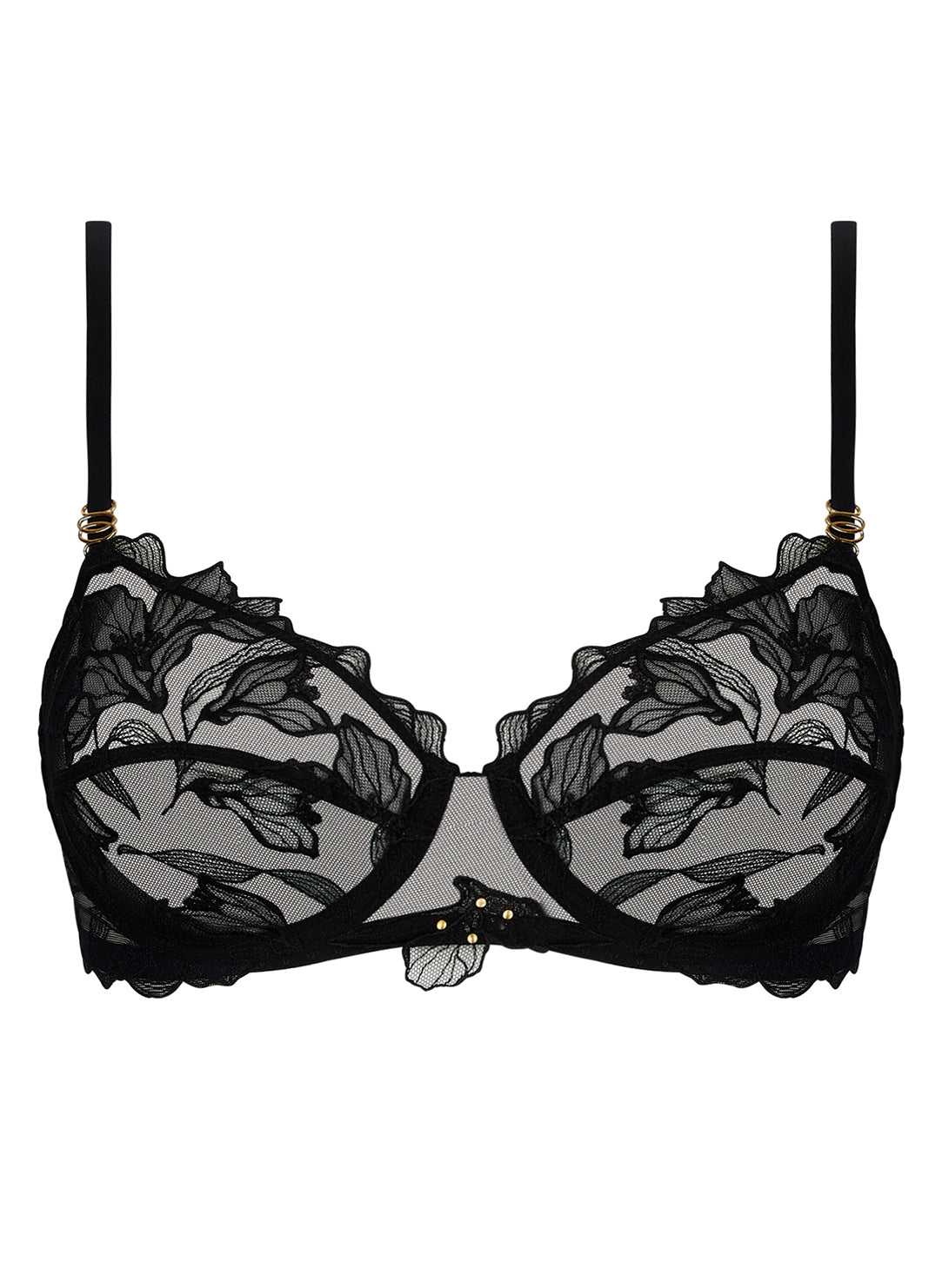Desir Et Volupte Black Full Cup Bra