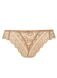 Cassiopee Gold Thong