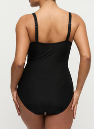 Delray Black Full Cup Swimsuit Control