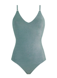 Summer Glow Aqua Soft One Piece Swimsuit