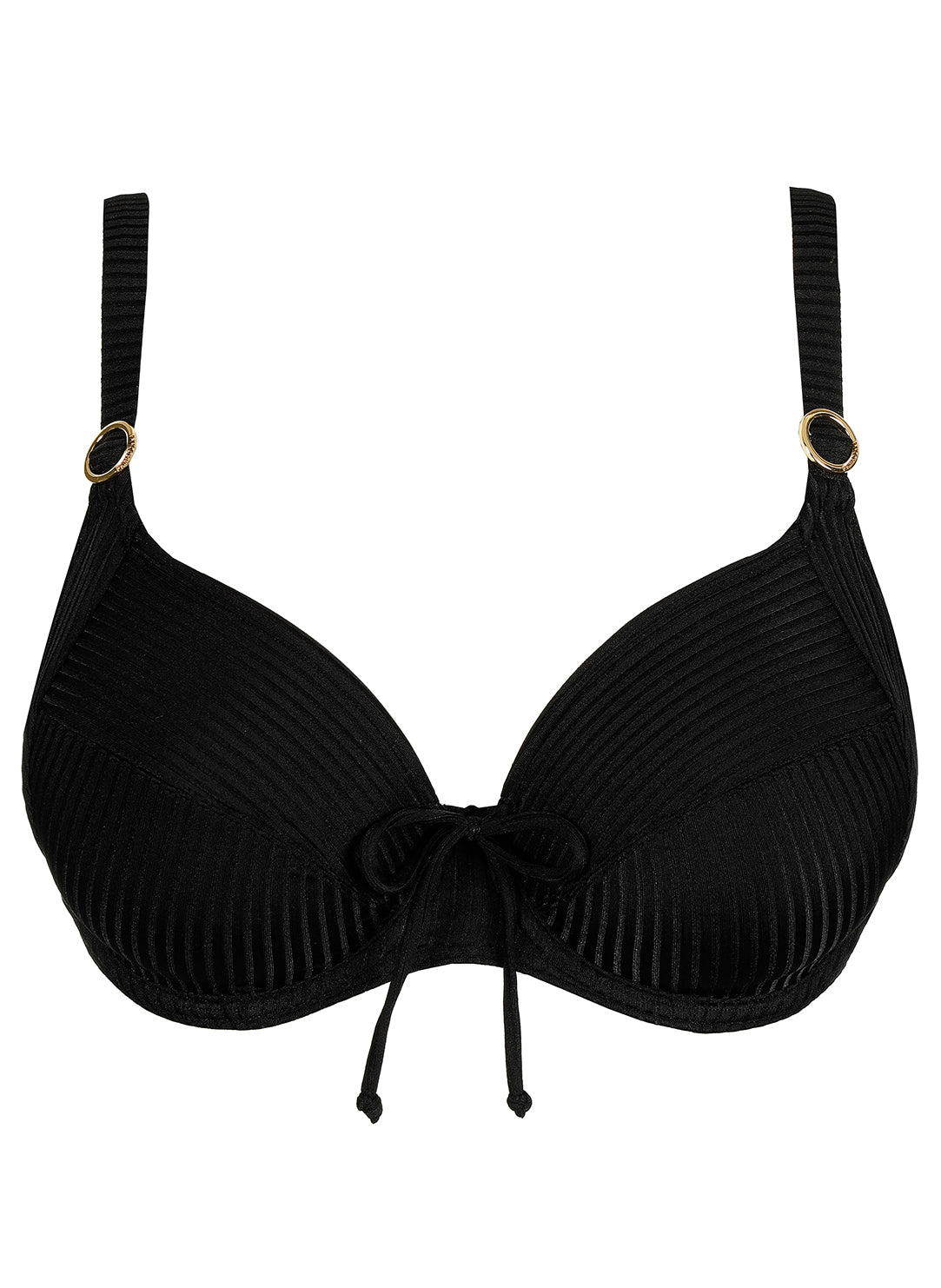Delray Black Full Cup Bikini Top