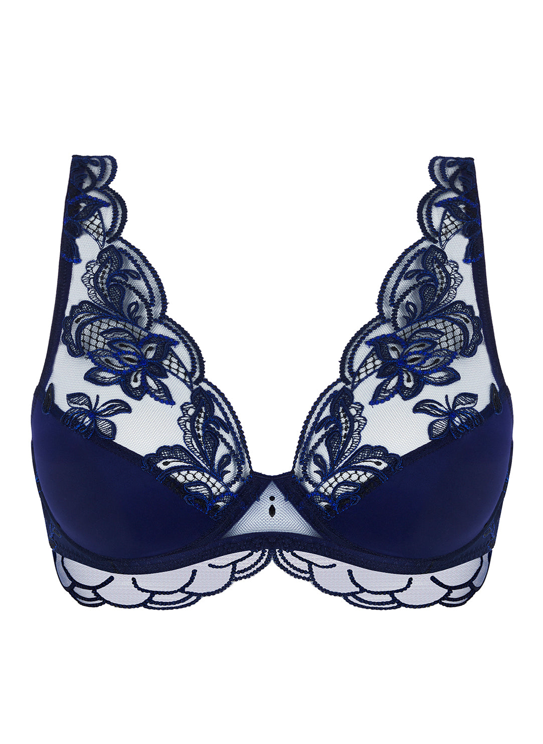 Eclat Couture Bleu Night Triangle Bra