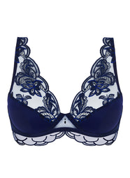 Eclat Couture Bleu Night Triangle Bra