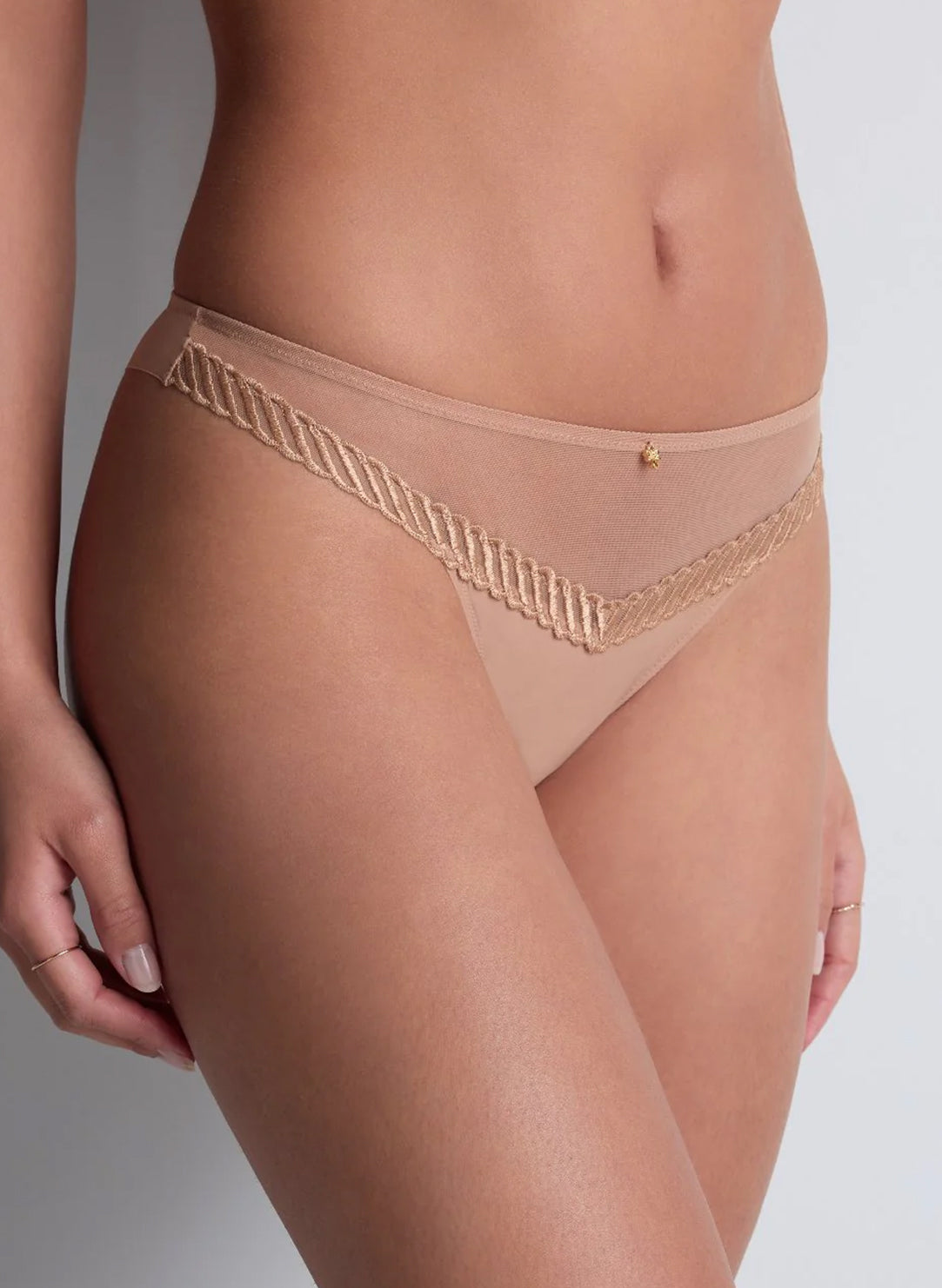 Sheer Emotion Sand Thong