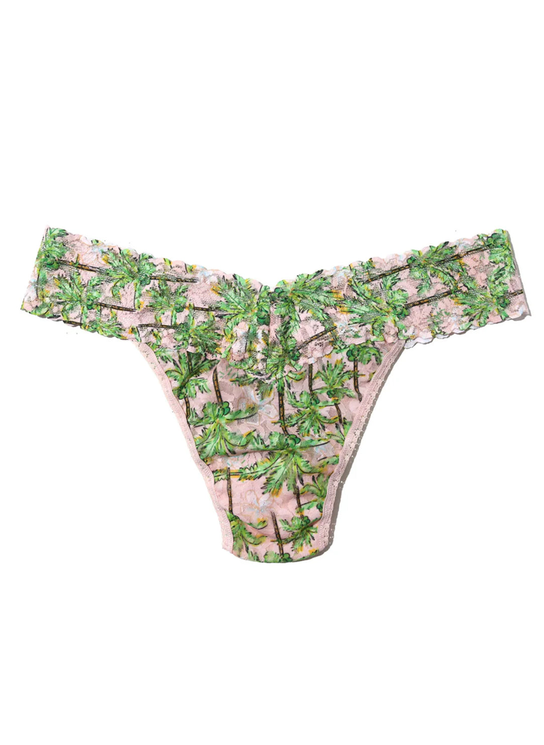 Signature Lace Palm Breeze Printed Original Rise Thong