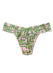 Signature Lace Palm Breeze Printed Original Rise Thong