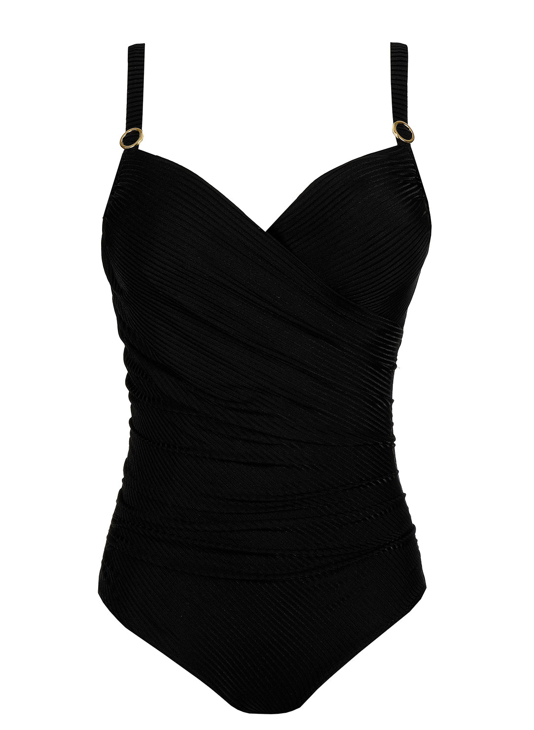 Delray Black Full Cup Swimsuit Control