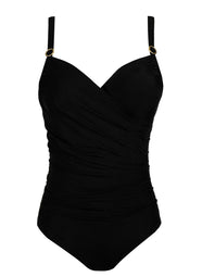 Delray Black Full Cup Swimsuit Control