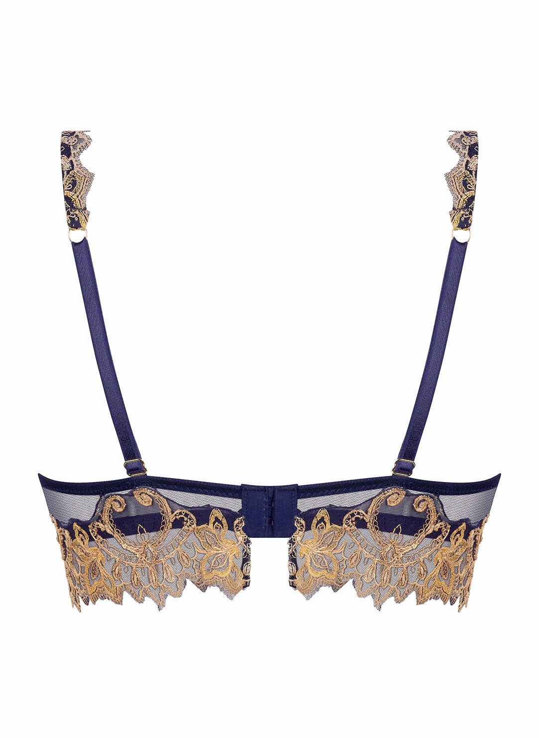 Grand Soir Saphir Marine Enriched Triangle Bra