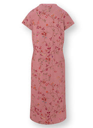 Delhi Dreams Pink Dalia Short Sleeve Night Dress