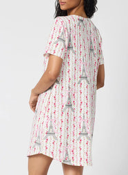 Fleur de la Tour White Sleep Dress