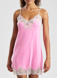 Enchant Tulip Lace Trim Chemise