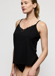 Soft Studio Black Top Without Cups