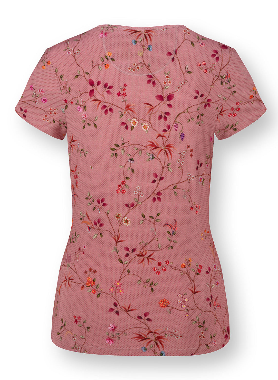 Delhi Dreams Pink Tilly Short Sleeve Top