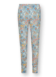 Jameela Blue Bobien Cuffed Pajama Pant