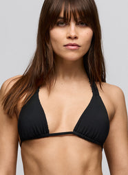 Pryce Wild Mini Triangle Bikini Top