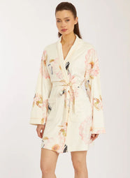 Florenza Ivory Short Robe
