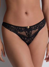 Love Soul Black Mini Coeur Brief