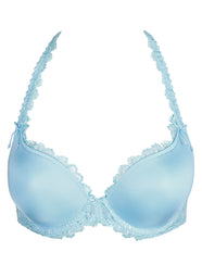 Jane Milky Blue Padded Bra Heartshape