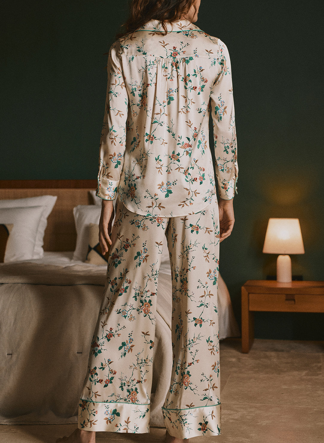 Daisy Imprime Daisy Print Pajama Set