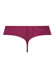 Clea Grenat Thong