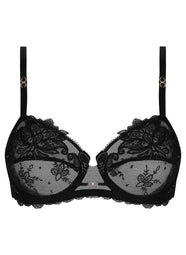 Diva Glamour Black Full Cup Bra