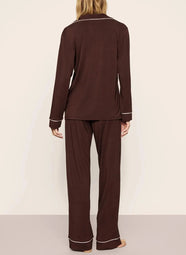 Gisele Chocolate Pajama Set