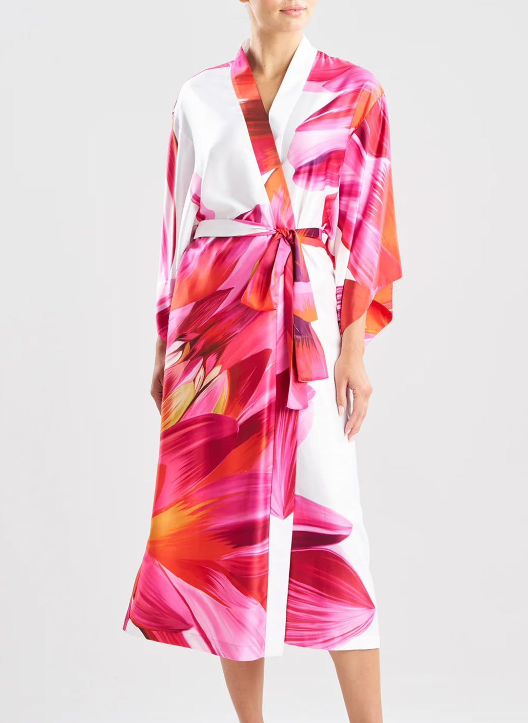 Palau Pink/White Long Robe