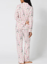 Fleur de la Tour White L/S Classic PJ Set