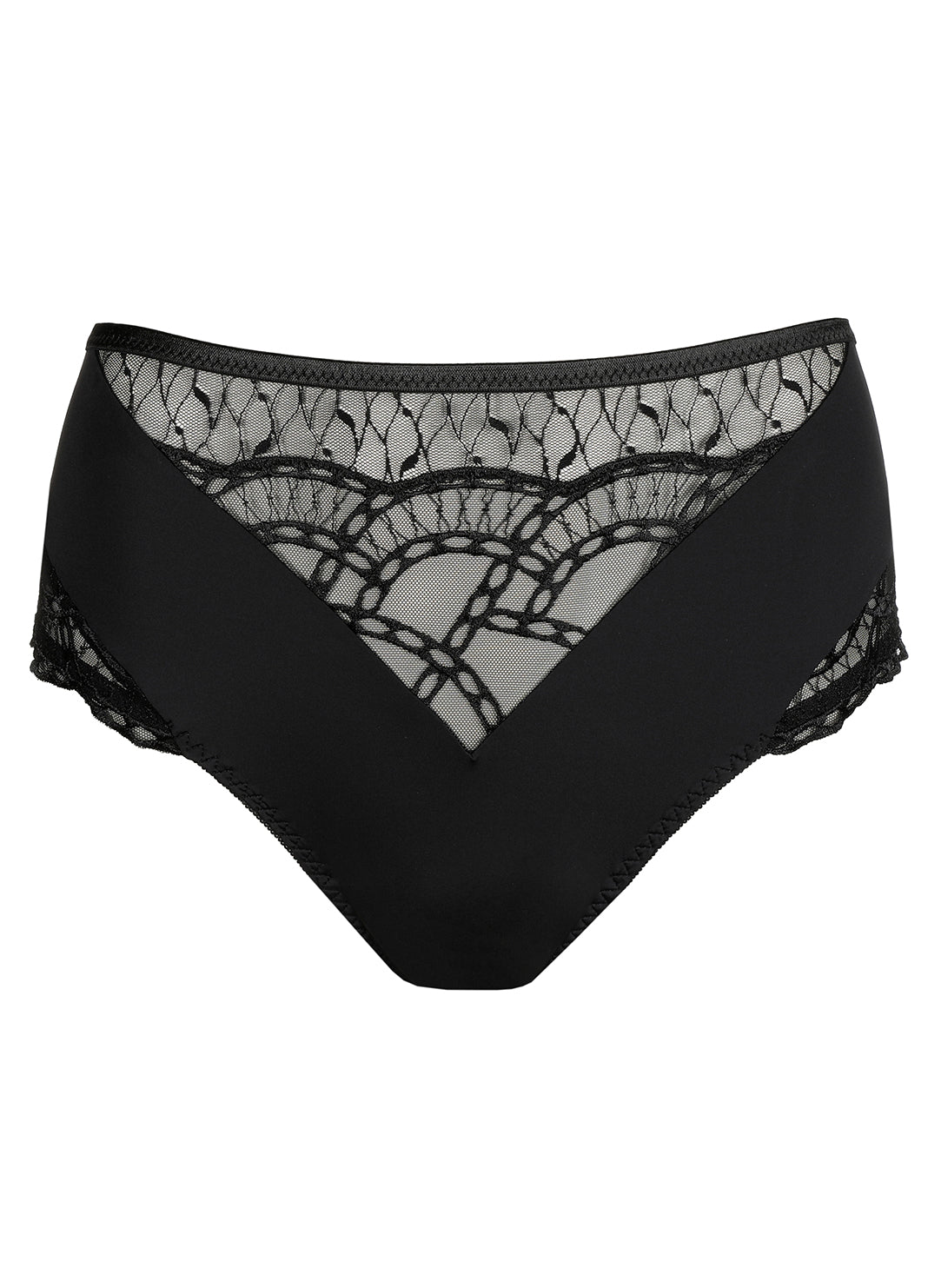 Naica Black Full Briefs