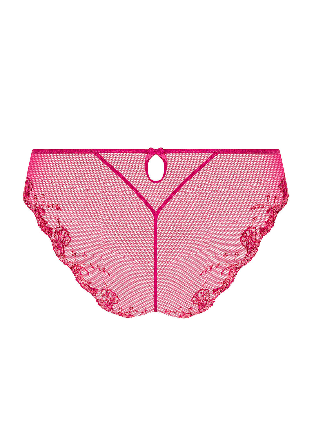 Splendeur Soie Carmin Italian Bikini