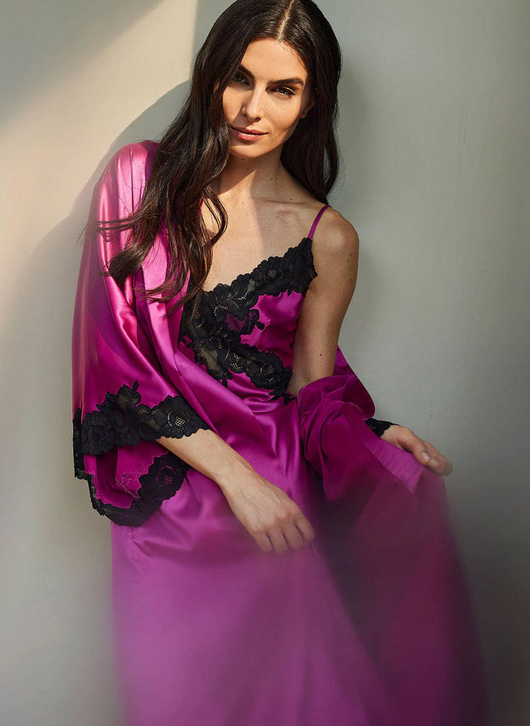 Peony Glamour Wild Fuchsia Gown