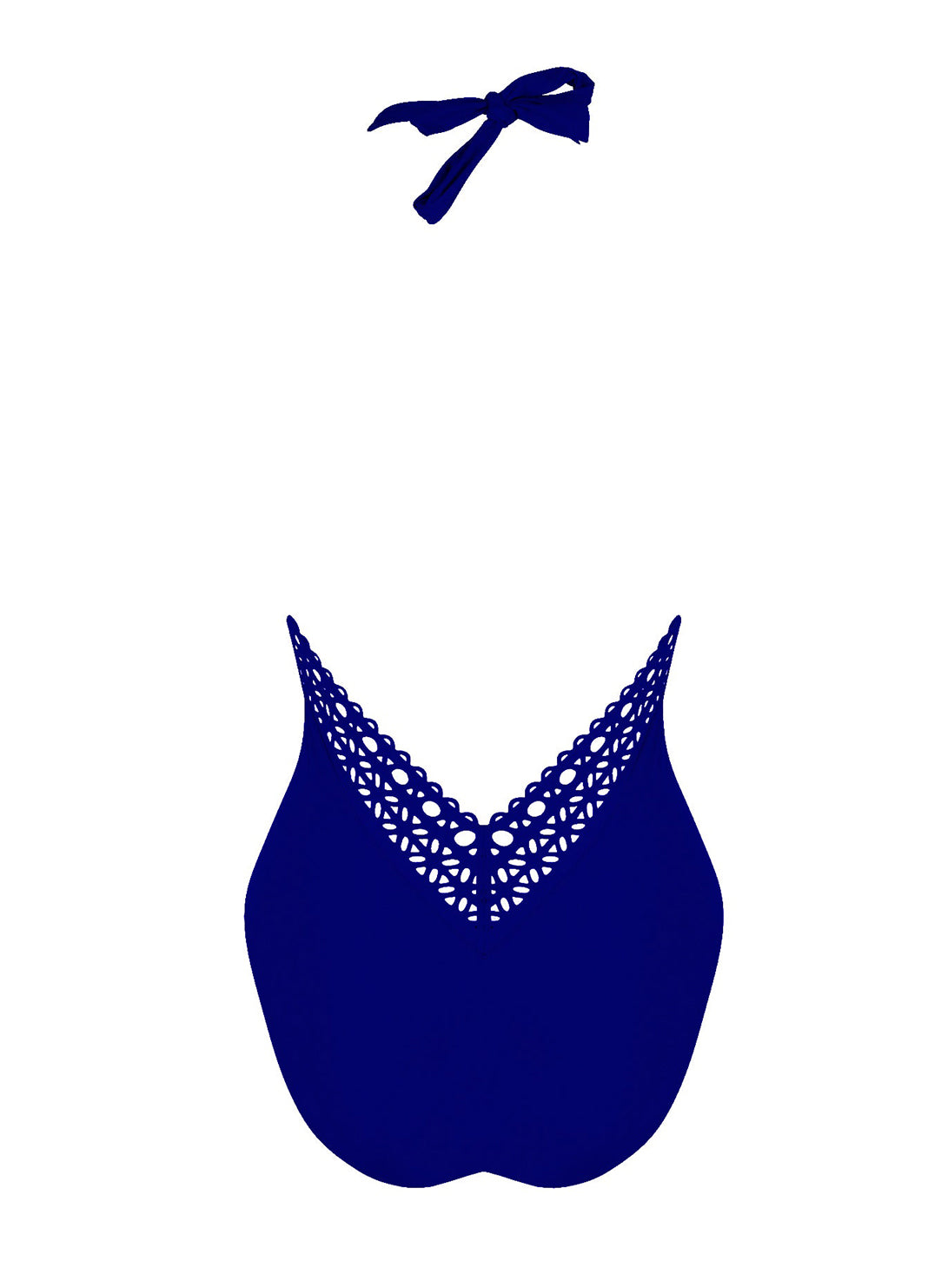 Ajourage Couture Outremer Plunging Back Swimsuit