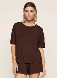 Gisele Separates Chocolate T-Shirt