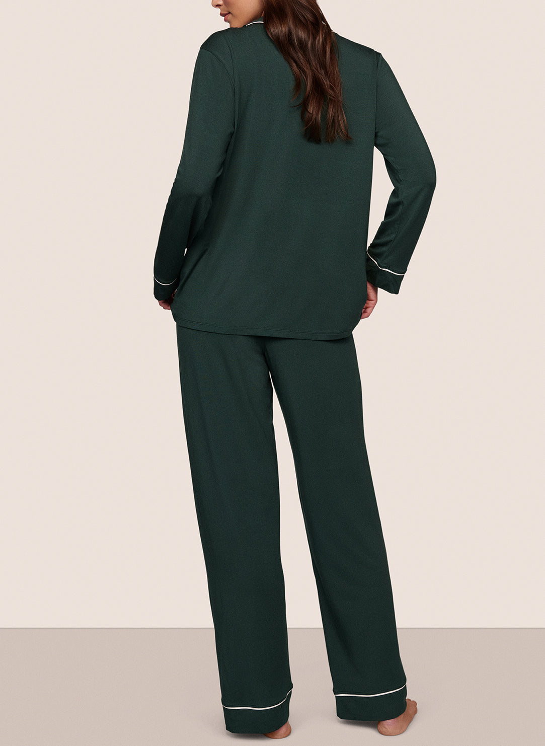 Gisele Pine/Ivory Pajama Set