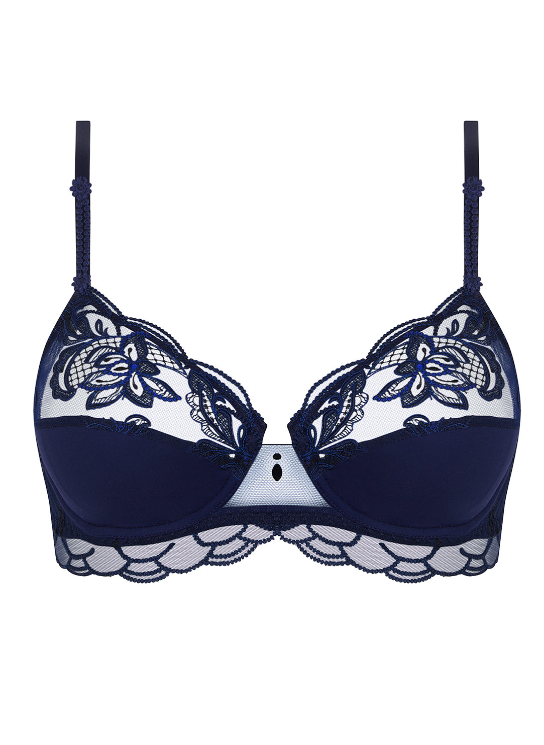 Eclat Couture Bleu Night Full Cup Bra
