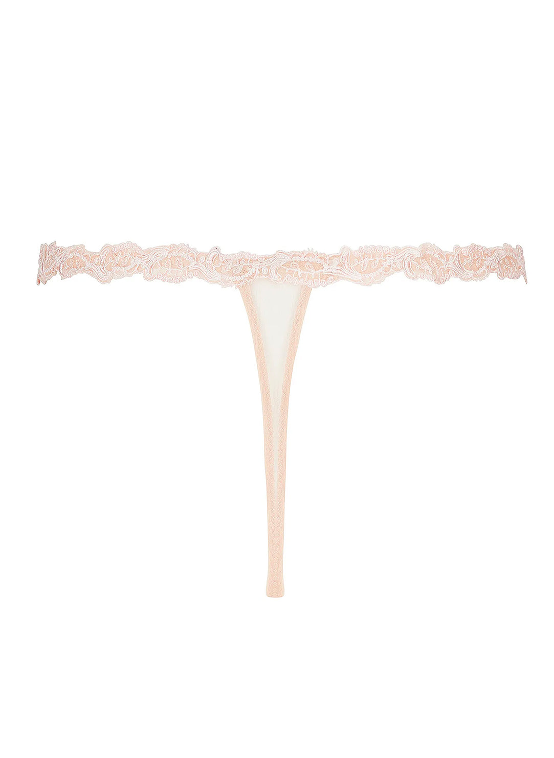 Splendeur Soie Peche String Thong