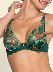 Tropique En Fleurs Nature Tropic Triangle Bra