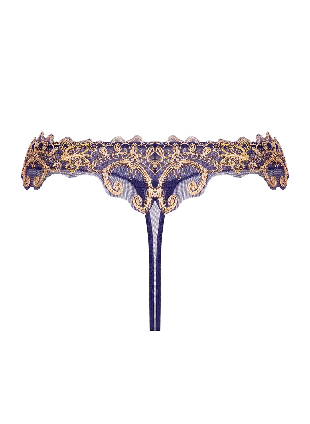 Grand Soir Saphir Marine Enriched Thong